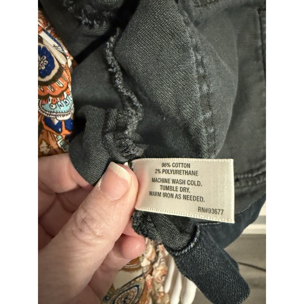 I Heart‎ Ronson Utility Chic Jacket Adjustable Long Sleeve Dark Blue Size M - Picture 8 of 10